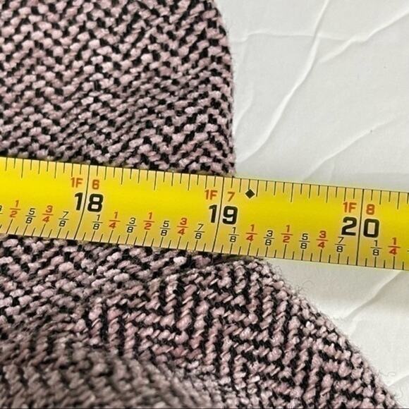 Austin Reed Rose & Black Tweed Wool Blend  Academia Jacket Blazer NWOT Size 6 - Picture 13 of 14